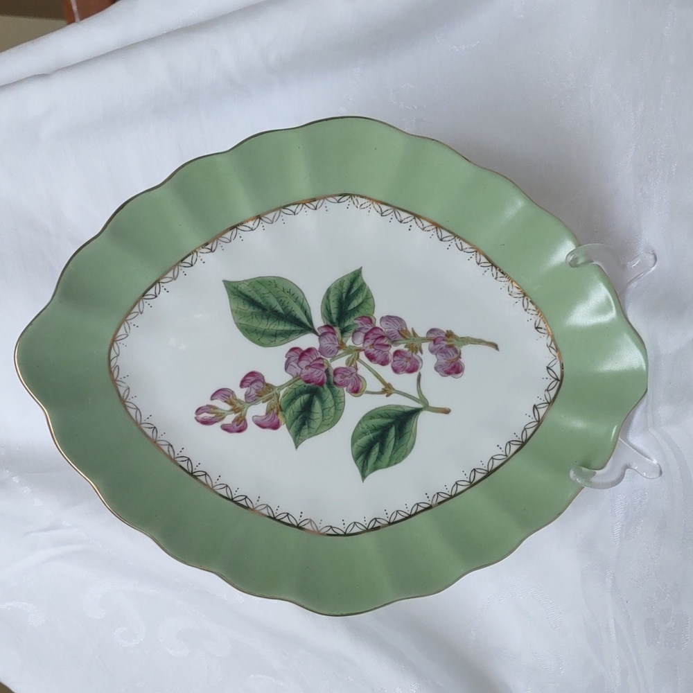 Vintage Andrea by Sadek Decorative Floral Plate
